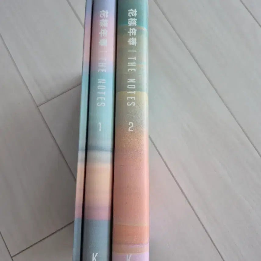 [BUNJANG] The Most Beautiful Moment in Life The Notes Vol. 1 &amp; 2 Set / 화양연화 THE NOTES 1, 2권 세트 택배비포함