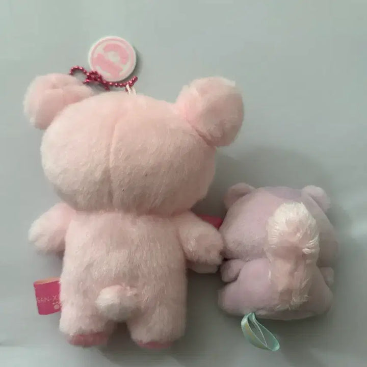 [BUNJANG] San-X Rilakkuma &amp; Korilakkuma Tenori Dolls (Bundle Set) / 일괄) 산엑스 온천 딸기우유 코리락쿠마, 배불러 테노리 인형 스미레노코리스