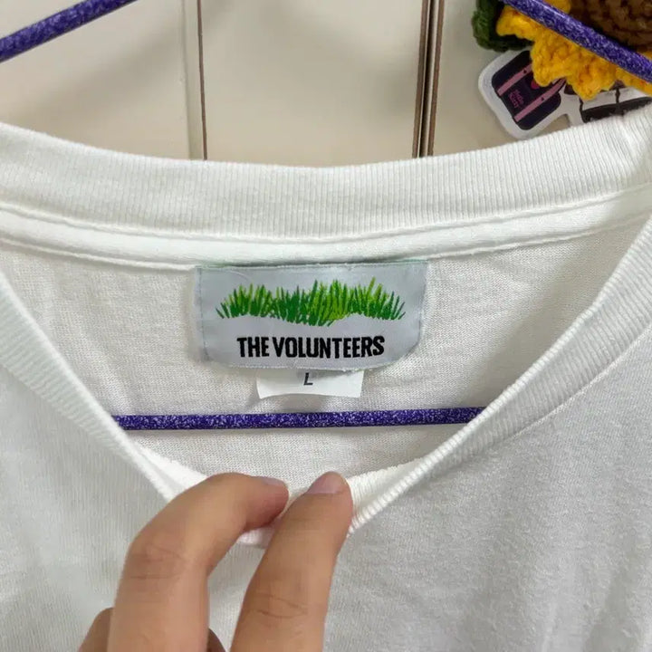 [BUNJANG] TVT The Ballooniers Plant T-Shirt White Size L / TVT 더발룬티얼스 plant 반팔티 새상품 L사이즈