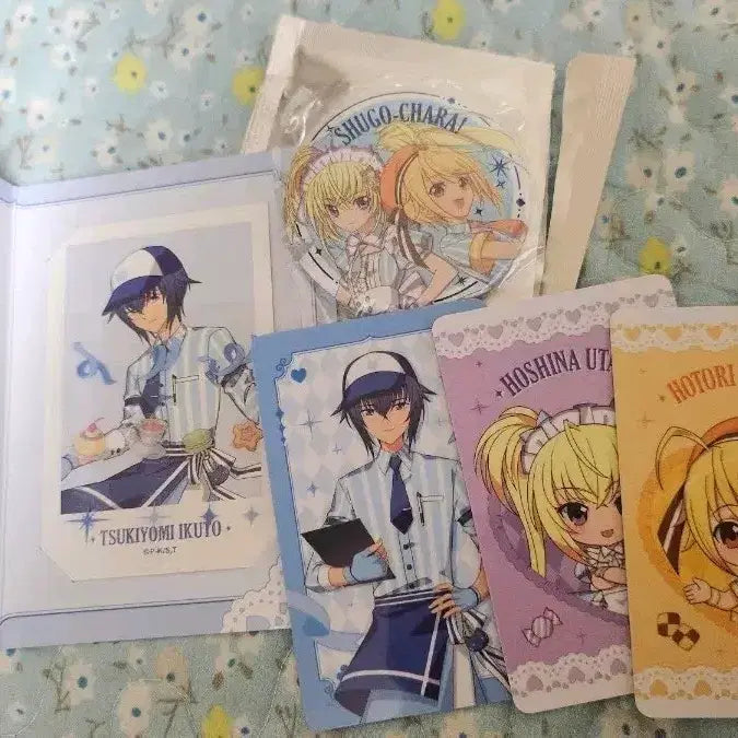 [BUNJANG] Garnet Arcana (Shugo Chara!) Popable Collab Cafe Goods Set / 캐릭캐릭체인지 캐캐체 팝퍼블 콜라보 카페 굿즈[토마&amp;루이&amp;세라]