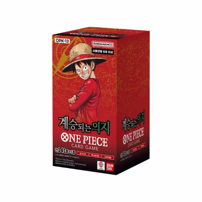 [BUNJANG] One Piece Card Game Series 13 Inheritance of Will OPK-13 Korean Edition / 원피스카드 13탄 계승되는 의지 OPK-13 한글판
