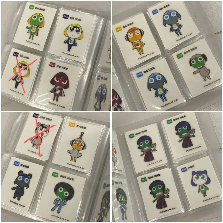 [BUNJANG] Sgt. Frog Keroro Tteobuk Stack Seal Sticker Bundle / (개별구매가능) 개구리중사 케로로 띠부씰 / 타마마 기로로 쿠루루 도로로 토로로 키루루 카라라