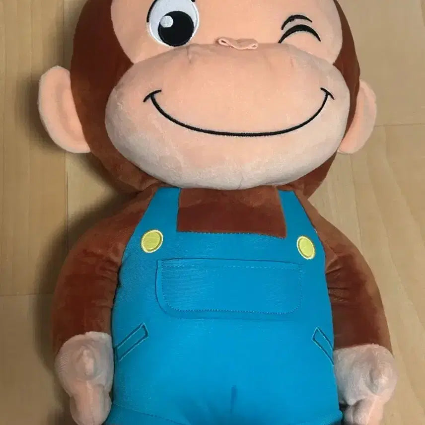 [BUNJANG] Monkey Plush Toy George / 원숭이 인형 조지