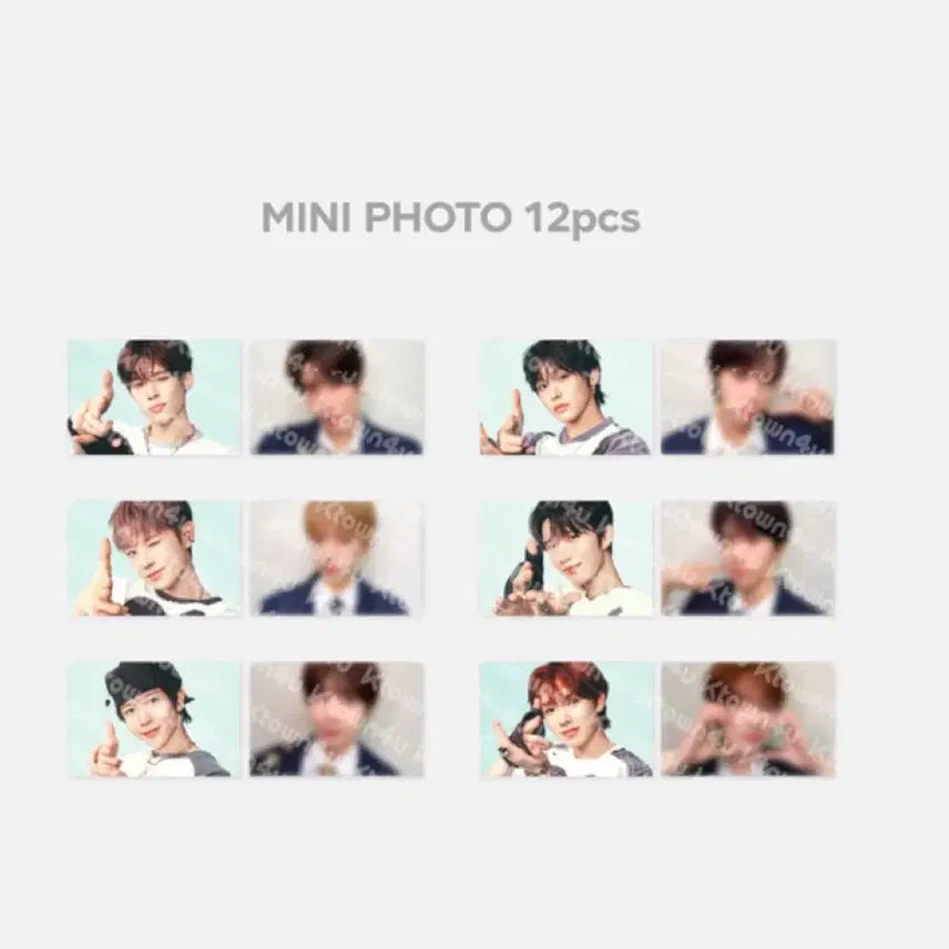[BUNJANG] Mini Frame Keyring Set / 컬러 팝업 MD 미니 액자 키링 SET 양도합니당