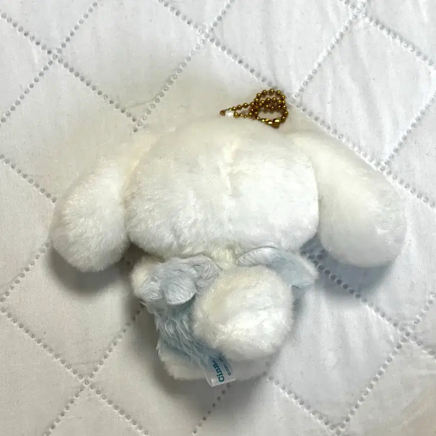 [BUNJANG] Sanrio Cinnamoroll Baby Angel Mascot Plush / 산리오 시나모롤 베이비 엔젤 천사 마스코트 인형