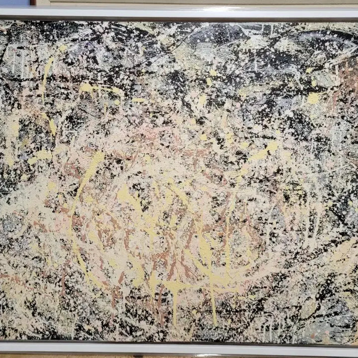 [BUNJANG] Hwang Ri-soon Oil Painting Abstract Original Artwork / 황리순 유화 추상화 원화 그림