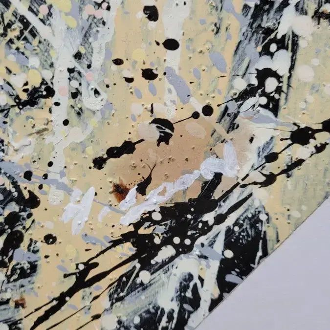 [BUNJANG] Hwang Ri-soon Oil Painting Abstract Original Artwork / 황리순 유화 추상화 원화 그림