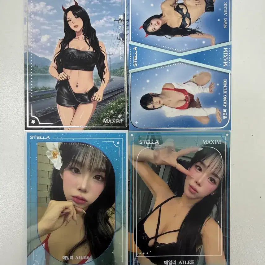 [BUNJANG] STELLA MAXIM Touch Ailee Photocard Bundle Set / STELLA(스텔라) MAXIM Touch 맥심 카드 에일리
