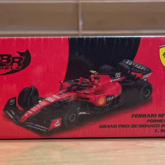 [BUNJANG] BBR Models Ferrari SF-23 Carlos Sainz Monaco Grand Prix 1:64 Scale / BBR 모델 페라리 SF-23 카를로스 사인츠 개봉양품