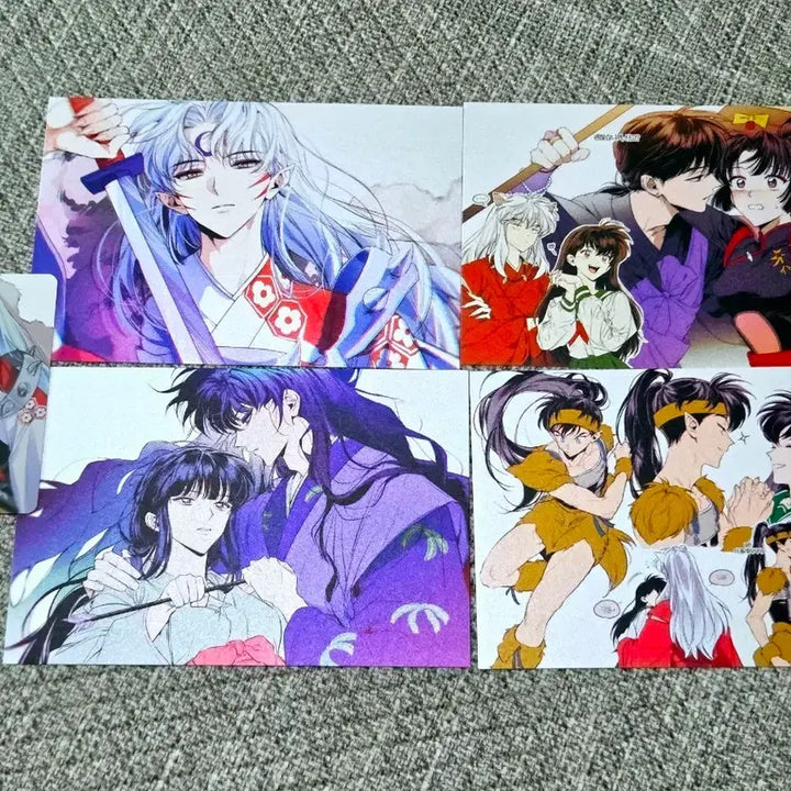 [BUNJANG] Inuyasha Sesshomaru Postcard Photocard Set / 풀빵님 이누야사 굿즈 엽서 포카 셋쇼마루
