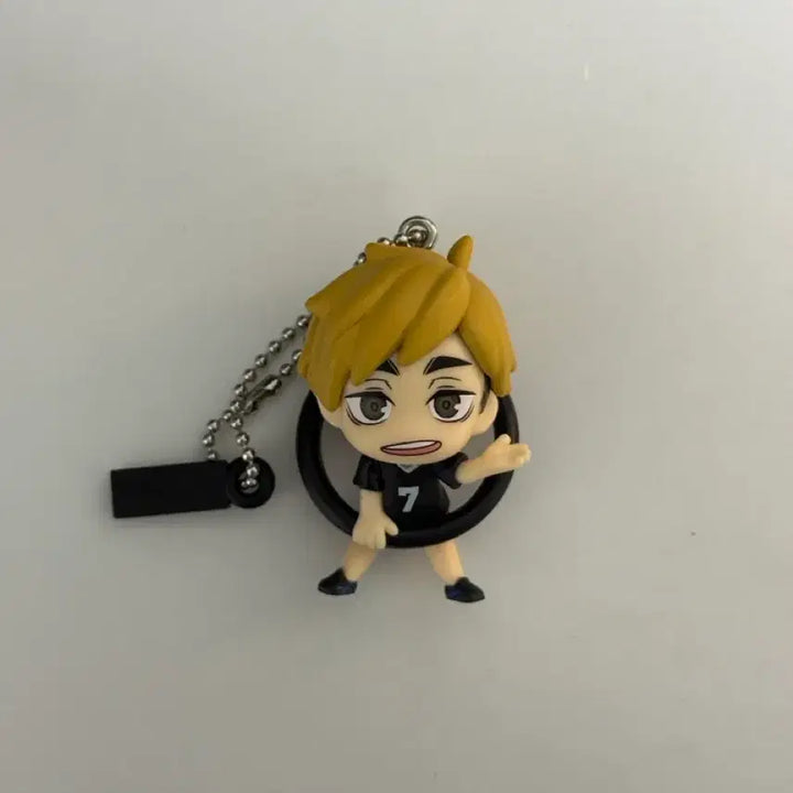 [BUNJANG] Haikyuu!! Miya Atsumu Konnichiwa Acrylic Charm Figure / 하이큐 미야 아츠무 곤니치와 키링 가챠 양도 피규어