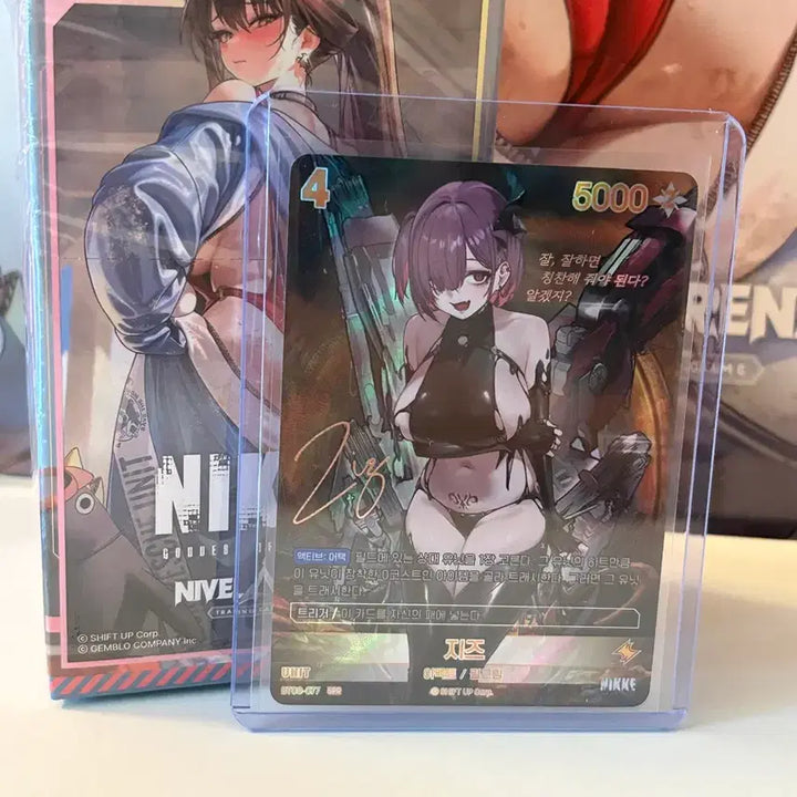 [BUNJANG] Nikke Wave To You Jiz SPR Card / (신상) 니케 웨이브 투유 지즈 SPR 카드