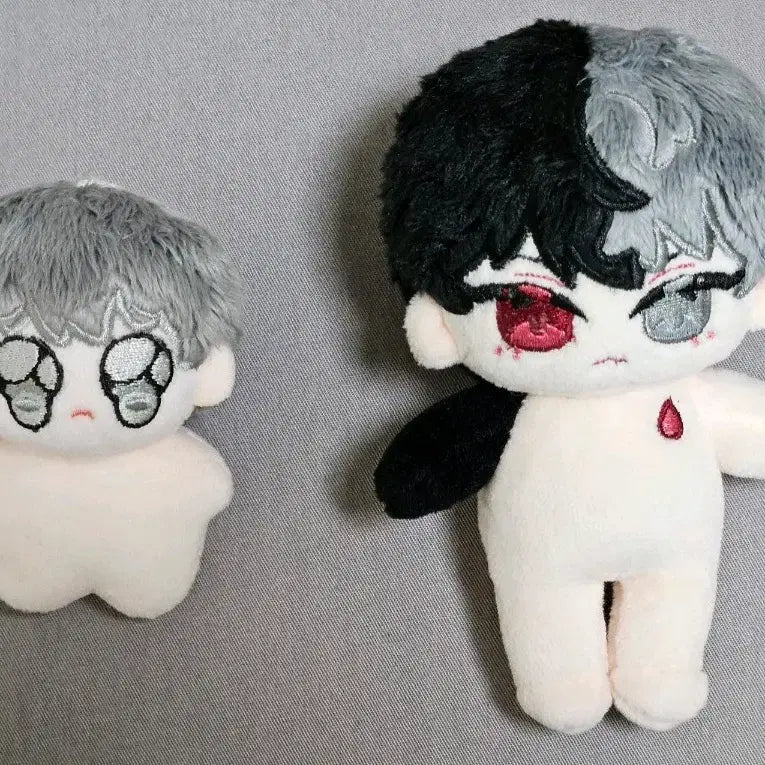 [BUNJANG] Jukgon Som 7cm Devil Knight &amp; 5cm Pasha Plush Set / 주컨곤 솜인형(악마기사, 파샤)
