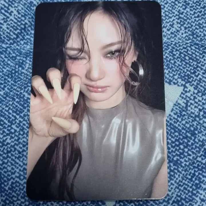 [BUNJANG] Aespa Ningning Dirty Talk Trading Card Photocard / 에스파 닝닝 더티워크 트레이딩 카드 포카