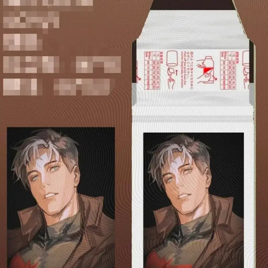 [BUNJANG] DC Comics Red Hood Jason Todd Tear-off Peel-off Polaroid / DC코믹스 비공식 굿즈 레드후드 제이슨 토드티어오프 필오프 폴라로이드