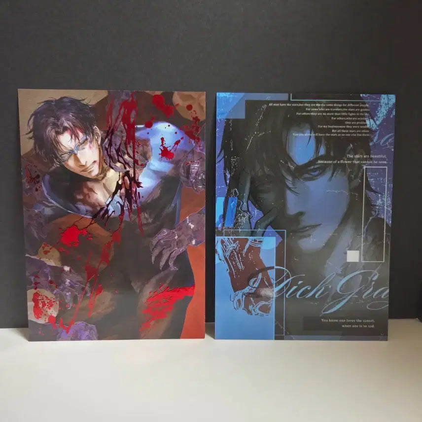 [BUNJANG] DC Comics Nightwing Dick Grayson Unofficial Postcard Set / DC코믹스 비공식 굿즈 나이트윙 딕 그레이슨 엽서 세트