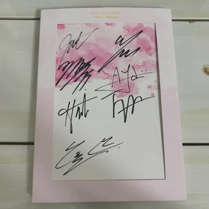 [BUNJANG] EPEX EPEX 7th EP Youth : Epilogue Signed Album / 이펙스 EPEX 7집 EP Youth : Epilogue 싸인 앨범 비매