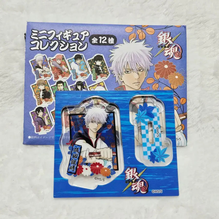 [BUNJANG] Gintama Sakata Gintoki Jump Shop Trading Mini Acrylic Stand / 은혼 사카타 긴토키 점프샵 중프샵 트레이딩 미니 아크릴 스탠드