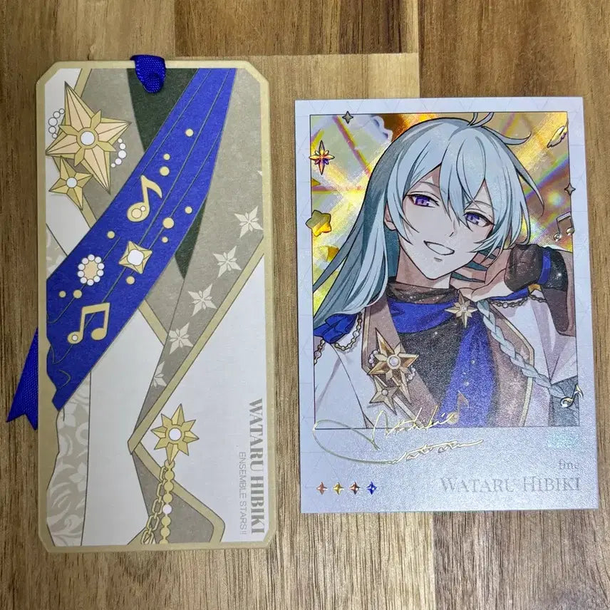 [BUNJANG] Ensemble Stars! Wataru 10th Anniversary Mofun Pop-Up Polaroid Bookmark Set / 앙스타 와타루 10주년 모펀 팝업 폴라 책갈피