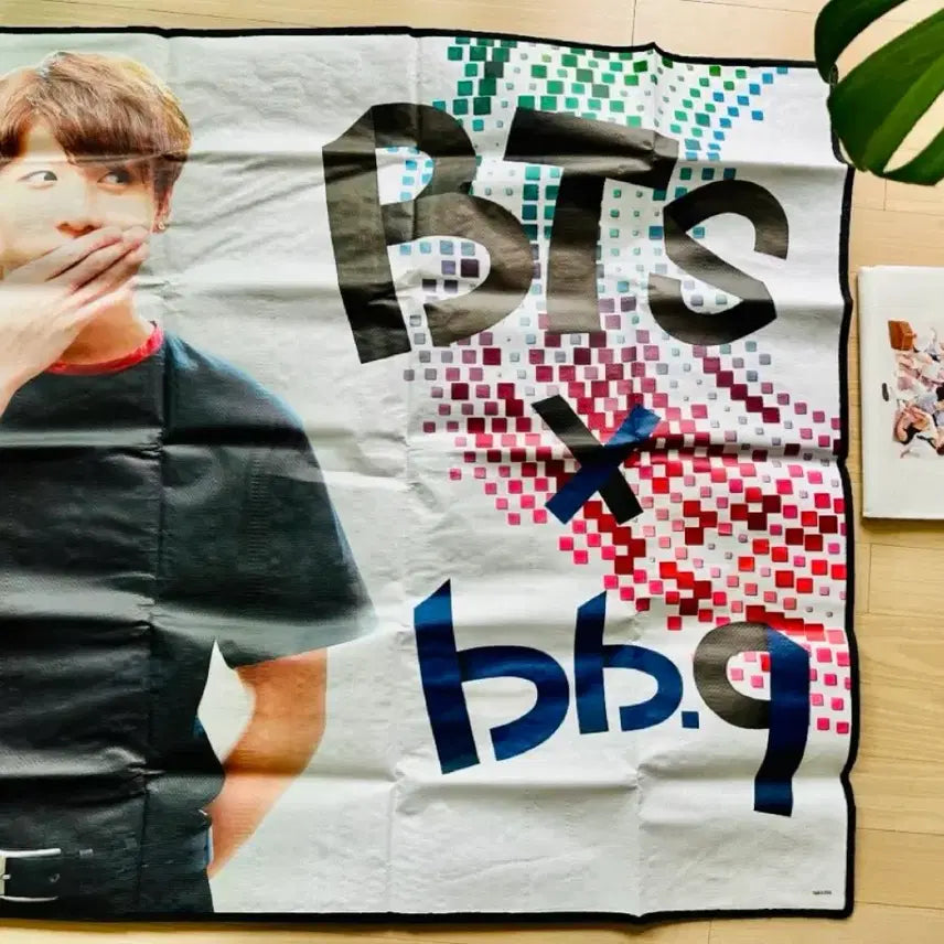 [BUNJANG] BTS Jungkook Picnic Mat Set / 방탄 BTS 돗자리 (정국)
