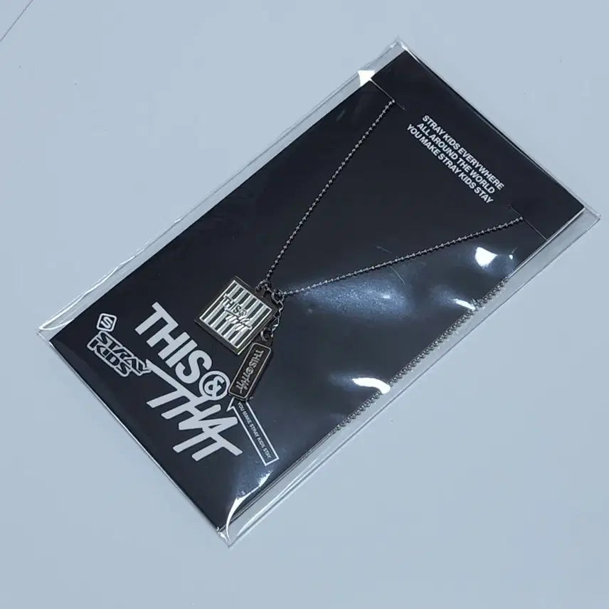 [BUNJANG] Stray Kids SKZOO Ddestiny Necklace / 원가 이하) 스키즈 디스앤댓 팝업 목걸이 스트레이키즈