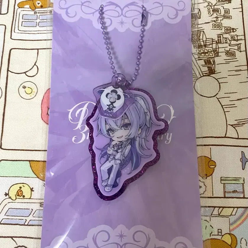 [BUNJANG] NIJISANJI DTCA 3rd Anniversary Acrylic Keyholder Hoshirube Sho / 니지산지 디티카 3주년 아크릴키홀더 호시루베 쇼