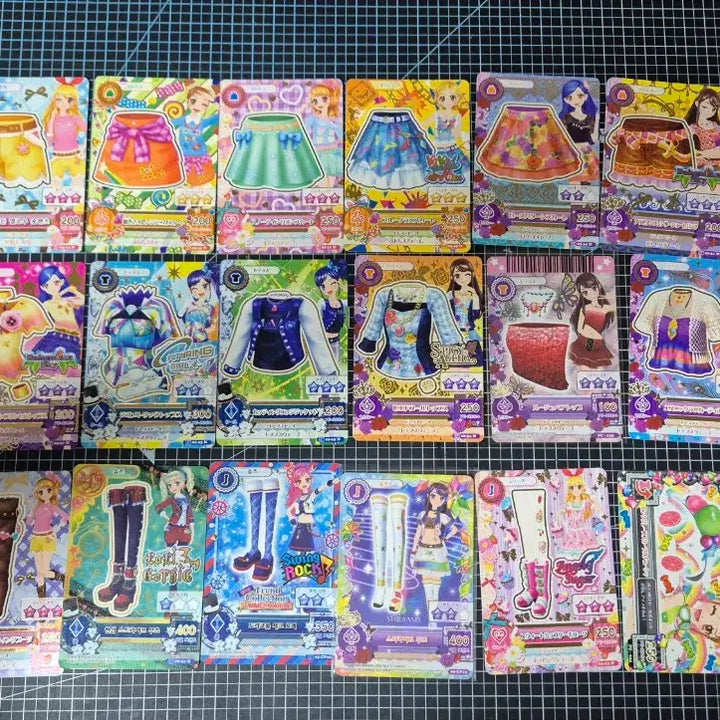 [BUNJANG] Aikatsu! Ichigo Astar Japanese &amp; Korean Fragment Cards Bundle Set / 아이카츠 아이엠스타 한판 일판 조각 카드 일괄 판매 양도