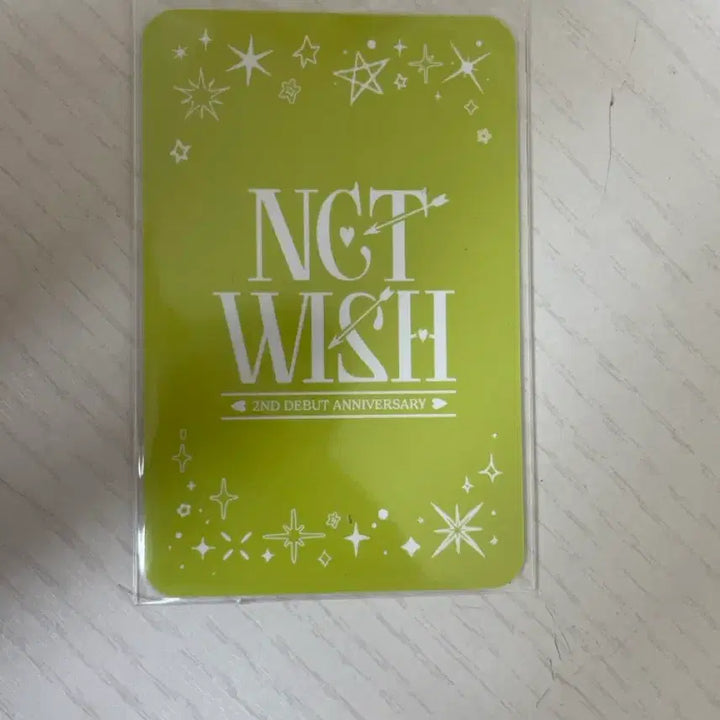 [BUNJANG] NCT WISH 2nd Anniversary MD Camera Sion Photocard / 엔시티위시 2주년 엠디 카메라 시온포카
