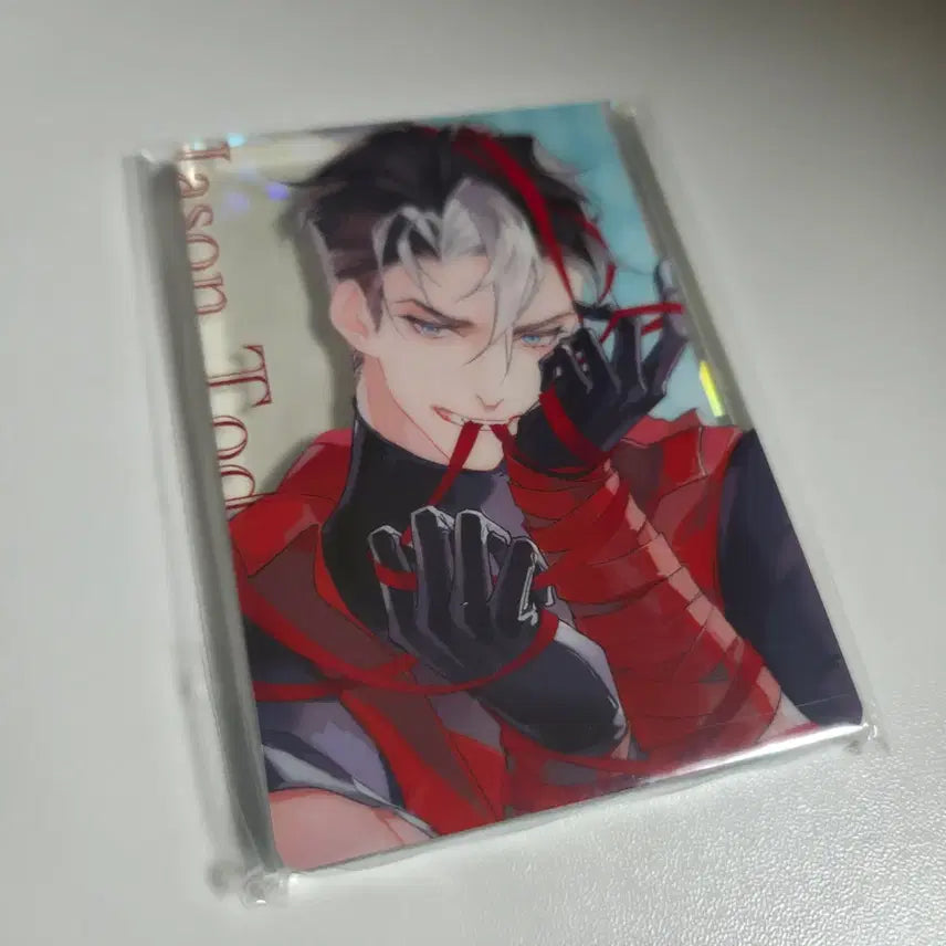 [BUNJANG] DC Comics Red Hood Jason Todd Acrylic Keychain / DC코믹스 비공식 굿즈 레드후드 제이슨 토드아크릴 코롯토