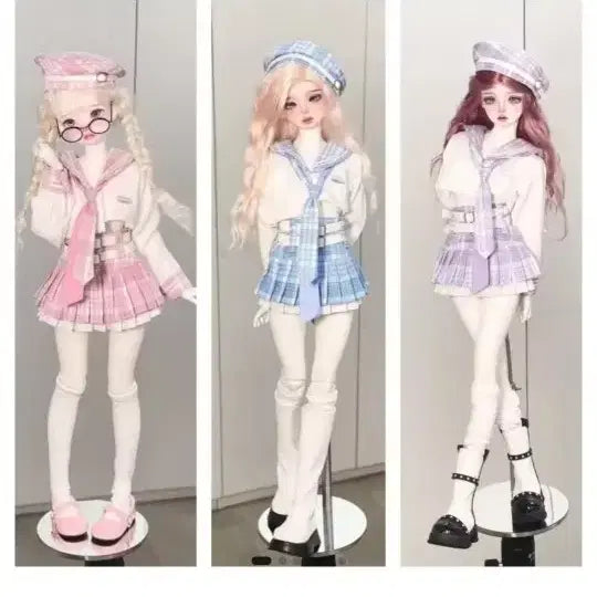 [BUNJANG] MSD Ball-Jointed Doll School Uniform Set / msd 구체관절인형 교복