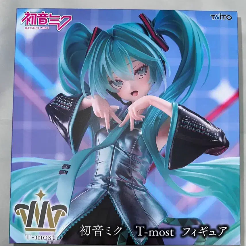 [BUNJANG] Hatsune Miku T-most Figure (Sealed) / 현물/당일배송)하츠네 미쿠 T-most 피규어