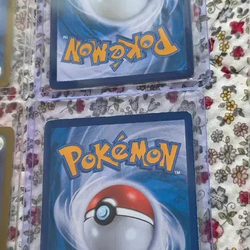[BUNJANG] Pokemon Card 4 Types Set + Stickers / 포켓몬 카드 4종 세트 + 스티커