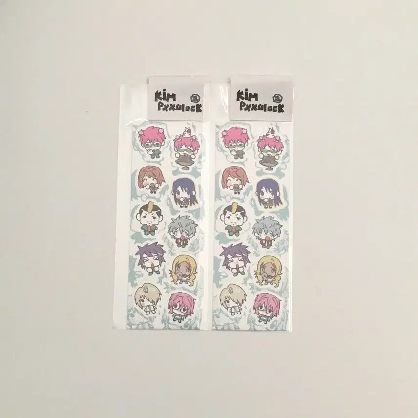 [BUNJANG] The Disastrous Life of Saiki K. Kim Buk-rok Unofficial Sticker Set / 사이키 쿠스오의 재난 김부록님 비공굿 스티커 통판 세트