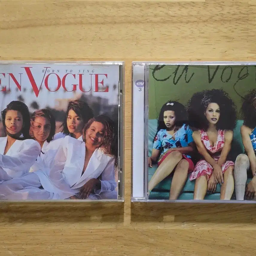 [BUNJANG] En Vogue CD Albums Bundle (Born to Sing, EV3) / CD 음반 En Vogue 엔 보그 앨범 2장