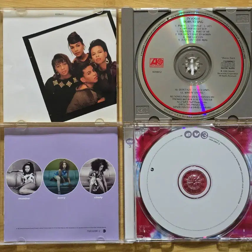 [BUNJANG] En Vogue CD Albums Bundle (Born to Sing, EV3) / CD 음반 En Vogue 엔 보그 앨범 2장