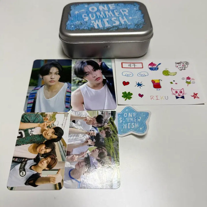 [BUNJANG] NCT WISH One Summer Wish Riichu Tincase / 엔시티위시 여름전시회 원써머위시 리쿠 틴케이스