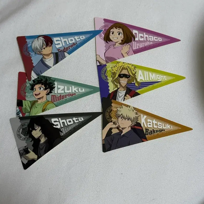 [BUNJANG] My Hero Academia Local Fair Sticker Set: Bakugo, All Might, Todoroki, Uraraka, Midoriya, Aizawa / 히로아카 현지페어 스티커 바쿠고 올마이트 토도로키 우라라카 미도리야 아이자와 세트
