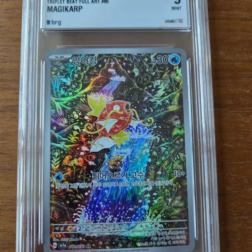 [BUNJANG] Pokemon Card Magikarp AR BRG 9 / 포켓몬카드 잉어킹ar brg9등급팝니다