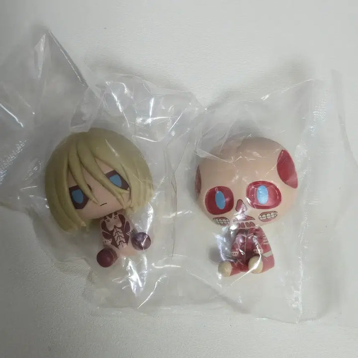 [BUNJANG] Attack on Titan Chokonokko Figure Female Titan Colossal Titan Bundle Set / 진격의 거인 초코노코 거인 여성형 초대형 일괄