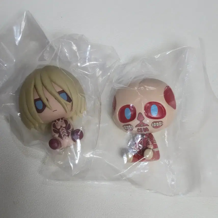 [BUNJANG] Attack on Titan Chokonokko Figure Female Titan Colossal Titan Bundle Set / 진격의 거인 초코노코 거인 여성형 초대형 일괄