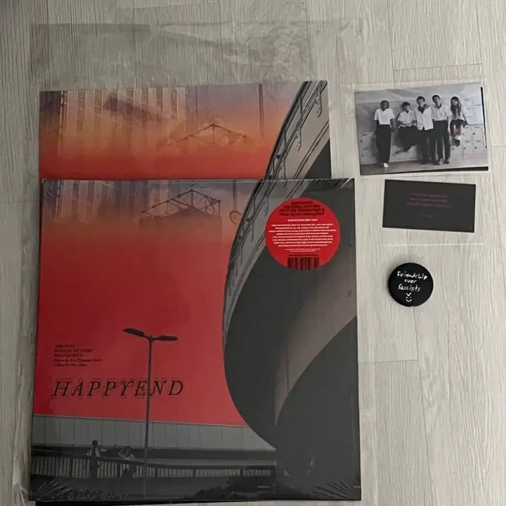 [BUNJANG] Happy End Red Color Limited Edition LP / 영화 해피엔드 레드컬러 리스닝 현장발매 한정 LP