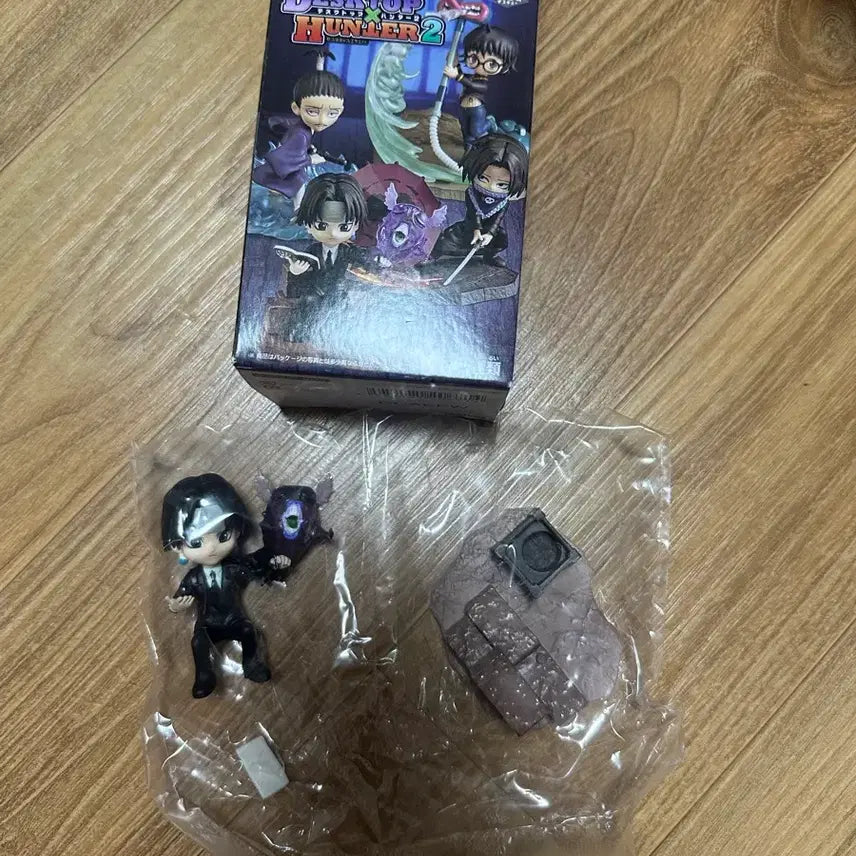[BUNJANG] Hunter x Hunter Desktop Re-Ment Vol. 2 Chrollo (Rare) / 박스만개봉) 헌터헌터 데스크탑 리멘트 2탄 클로로 (희귀매물)