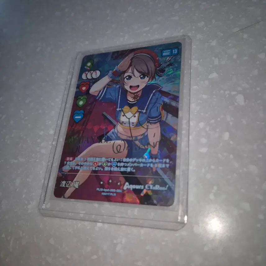 [BUNJANG] Love Live! Sunshine!! Watanabe You SEC Card OCG / 러브라이브 러브카 와타나베 요우 sec 카드 ocg 포토카드 포카 지류 아쿠아 선샤인