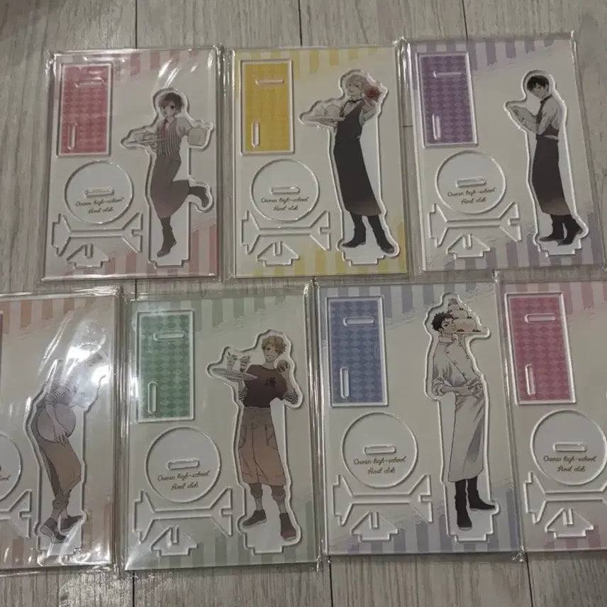 [BUNJANG] Ouran High School Host Club Tamaki Kyouya Haruhi Bundle Set Acrylic Stand / 일괄 아크릴 스탠드 카페 원화 오란고교 호스트부 타마키 하니 모리 쿄우야 하루히