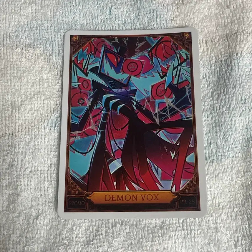 [BUNJANG] Hasbean Hotel Demon Vox Promo Card / 해즈빈호텔 프로모카드 데몬 복스
