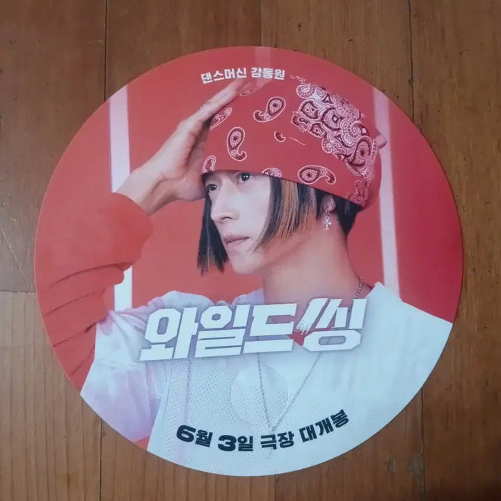 [BUNJANG] Wild Thing Gang Dong Won Fan Accessory / 와일드씽 강동원 부채 굿즈 영화팜플렛