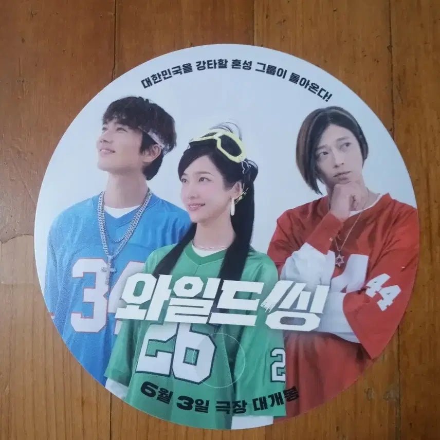 [BUNJANG] Wild Thing Gang Dong Won Fan Accessory / 와일드씽 강동원 부채 굿즈 영화팜플렛