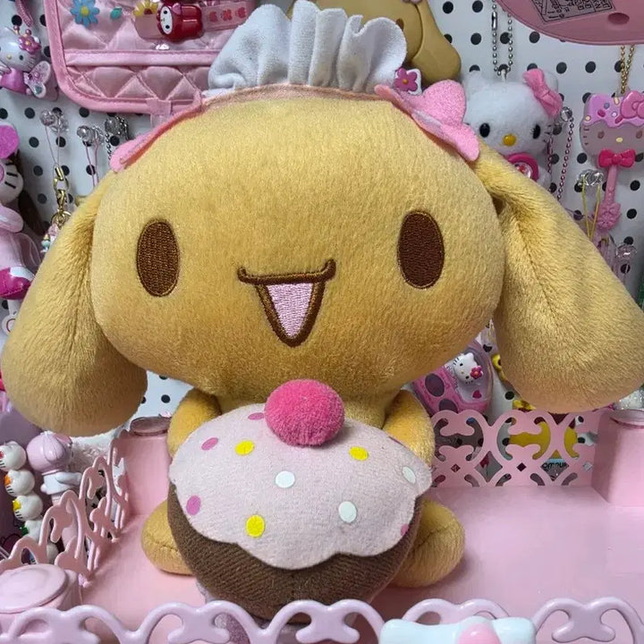 [BUNJANG] Vintage Mocha Doll with Cupcake Accessory / 고전 모카 인형