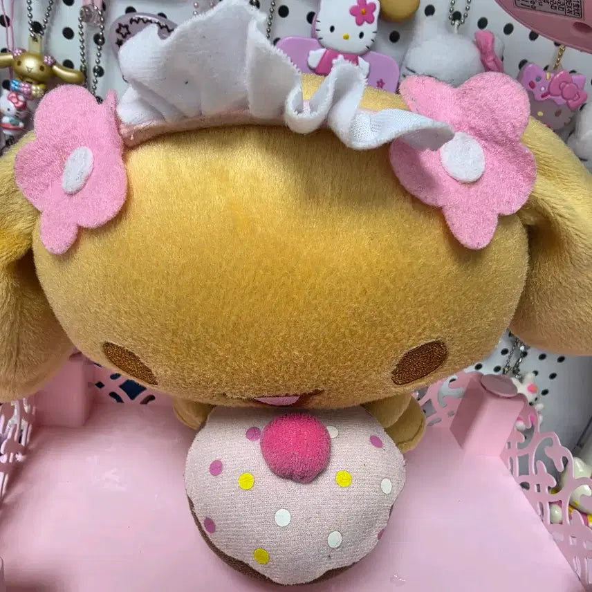 [BUNJANG] Vintage Mocha Doll with Cupcake Accessory / 고전 모카 인형