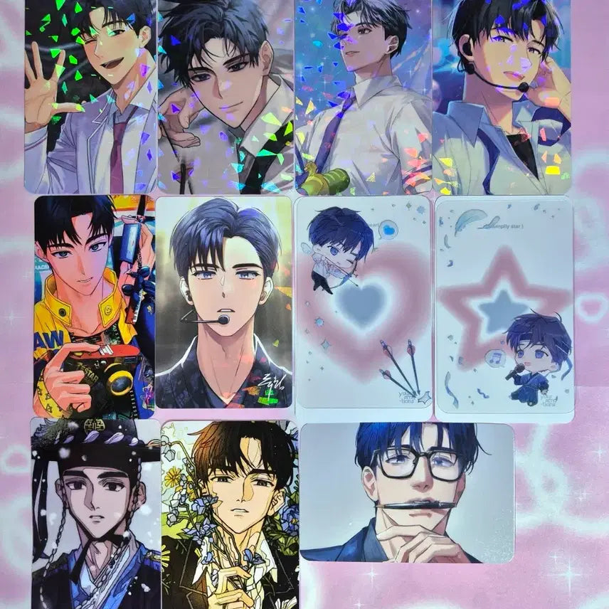 [BUNJANG] Ryu Cheongwoo Photocard &amp; Postcard Set / 류청우 포카 포토카드 엽서/ 데못죽 테스타 청우 생카 럭드 굿즈 근님 톹님 들님